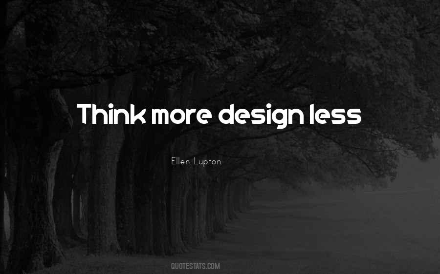 Quotes About Design Thinking #422921