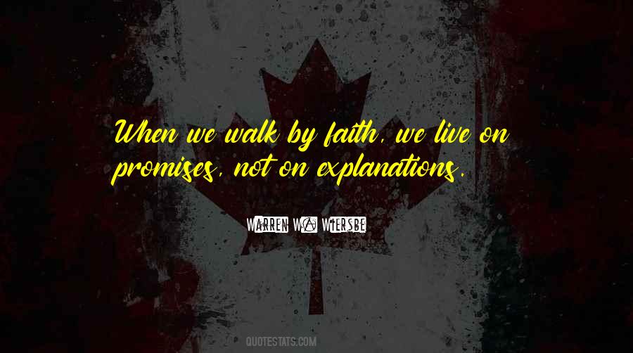 Quotes About Walk By Faith #14768