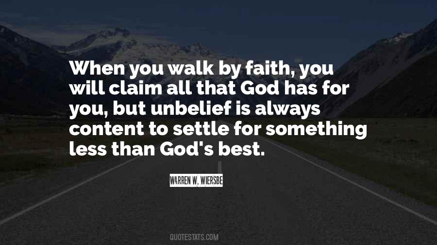 Quotes About Walk By Faith #201521