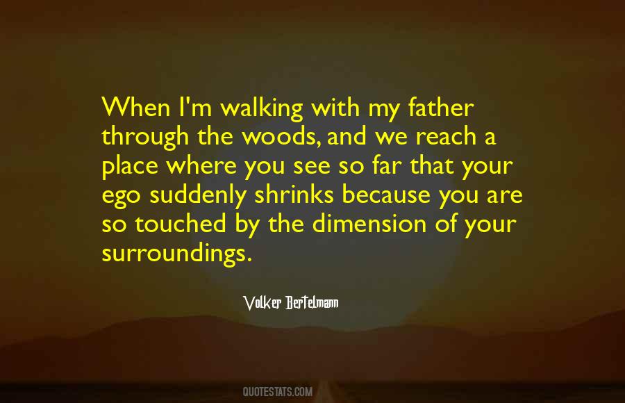 Quotes About Walking Through The Woods #969861