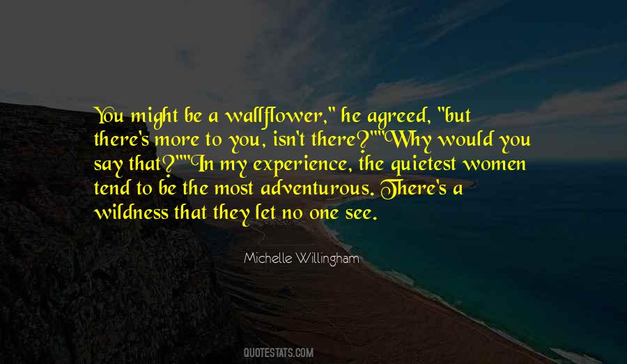 Quotes About Wallflower #1294534