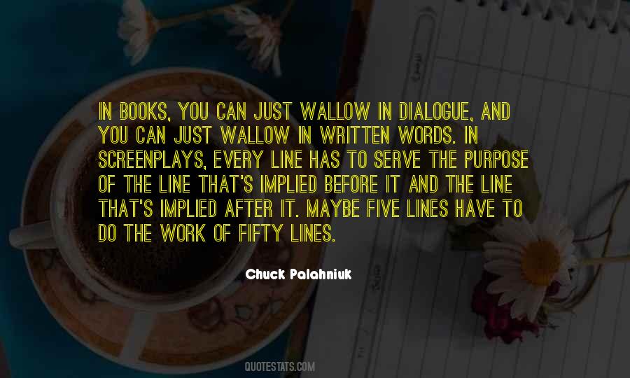 Quotes About Wallow #537739