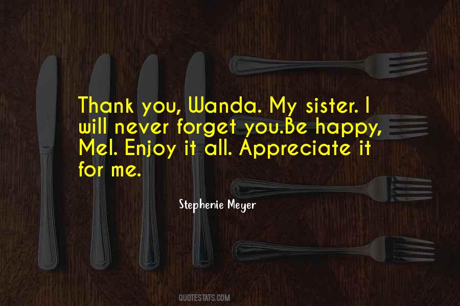 Quotes About Wanda #711144