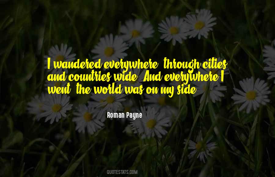 Quotes About Wandered #1783623