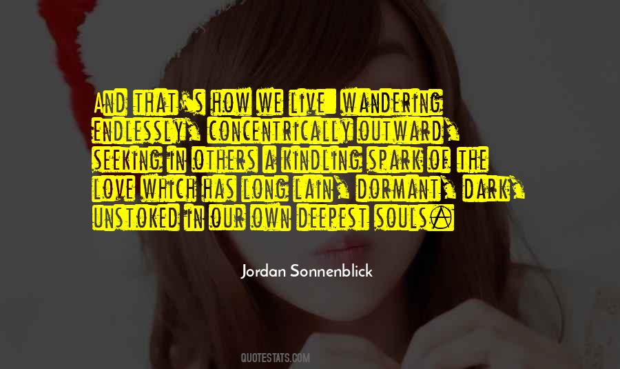 Quotes About Wandering Love #1707855