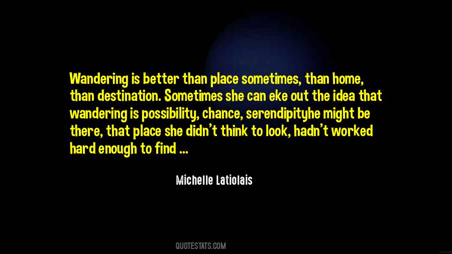 Quotes About Wandering Love #434853