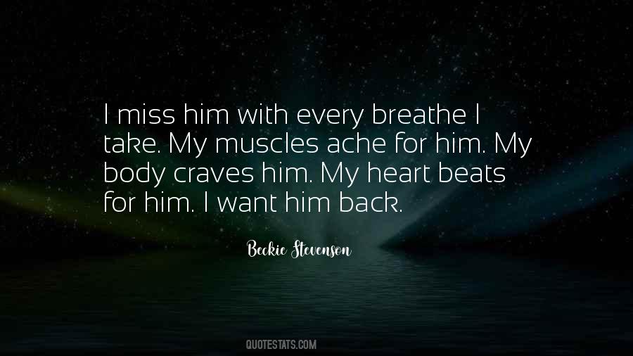 Quotes About Want Him Back #967136