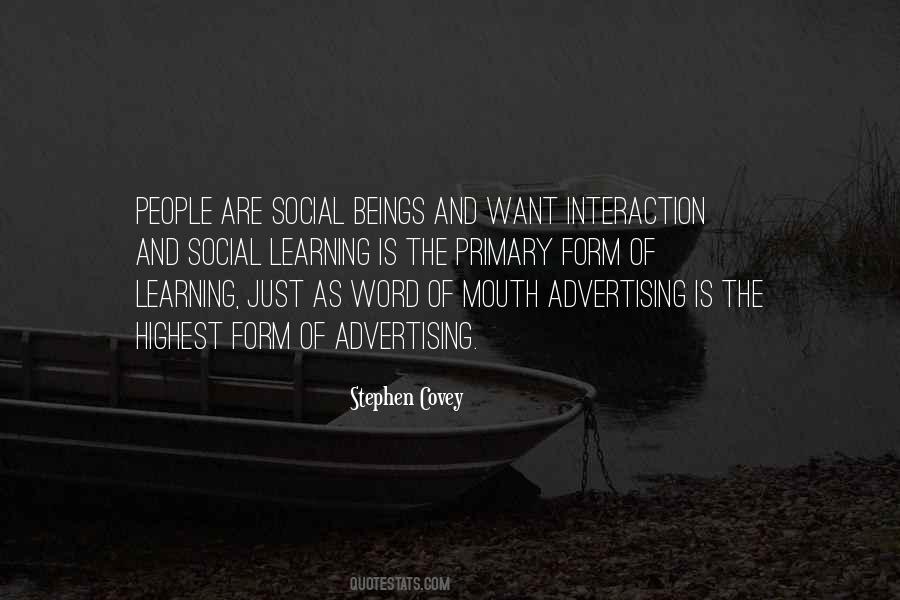 Quotes About Social Beings #1198141