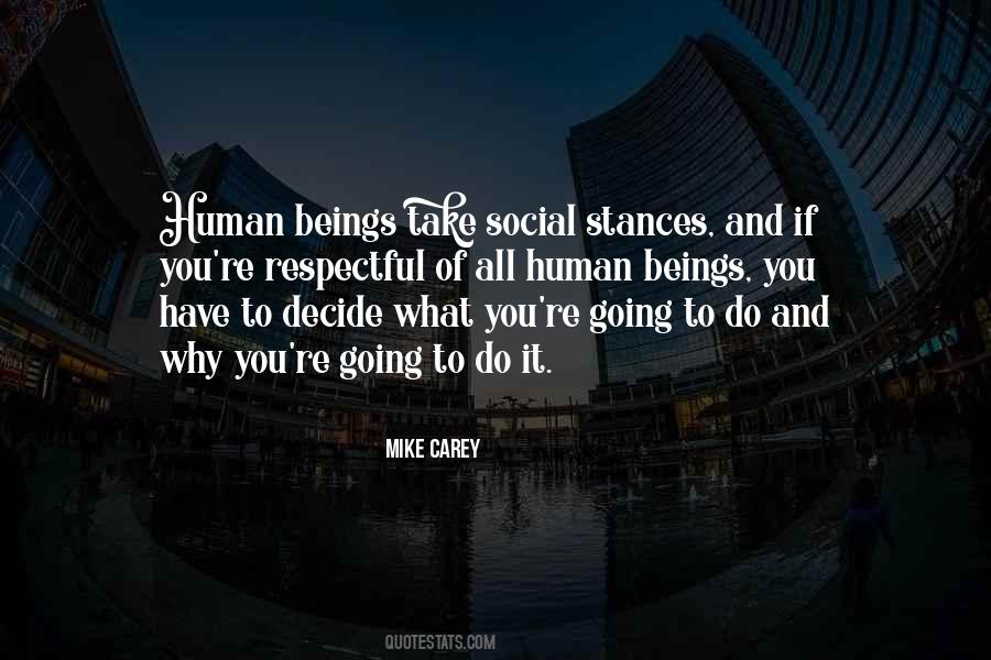 Quotes About Social Beings #409507