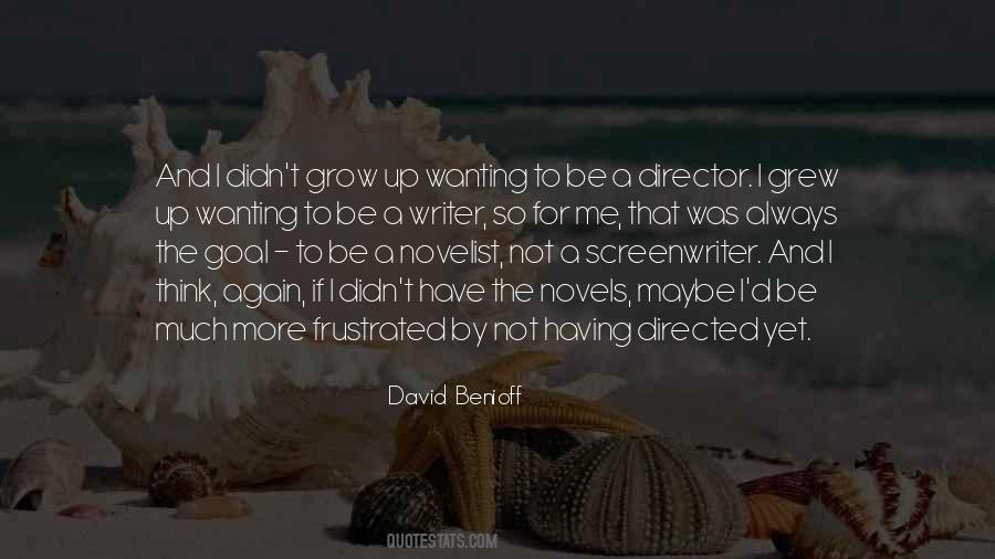 Quotes About Wanting To Grow Up #1727267