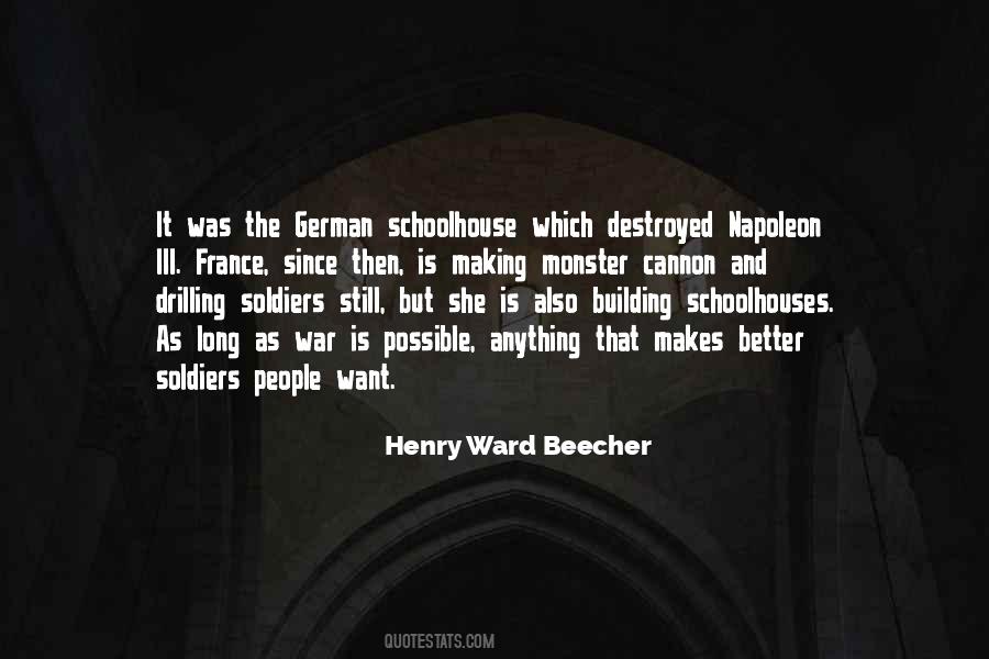 Quotes About War And Education #1078695