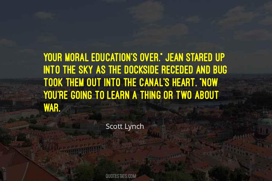 Quotes About War And Education #1419126