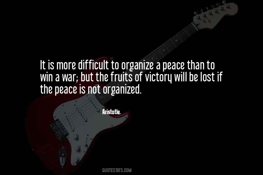 Quotes About War Is Peace #179331