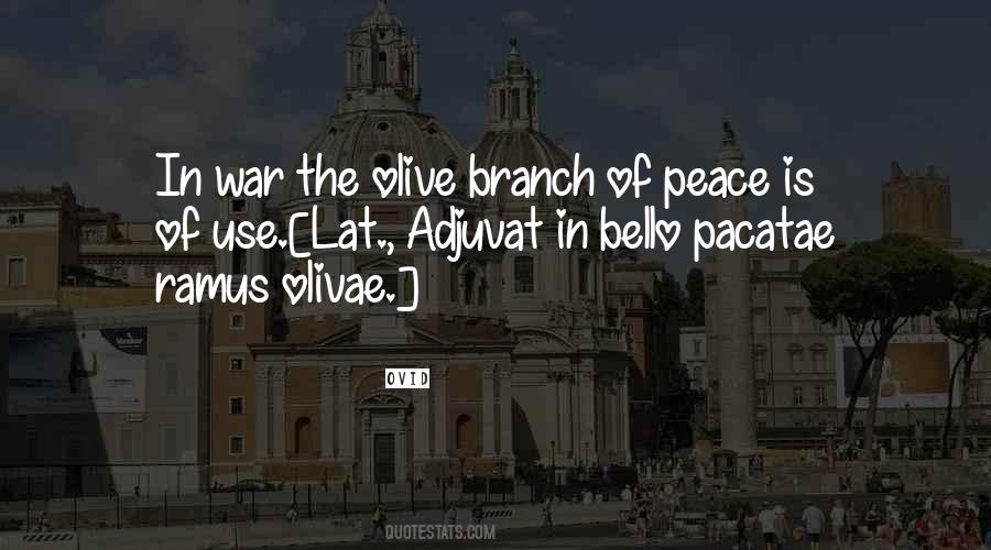 Quotes About War Is Peace #182321