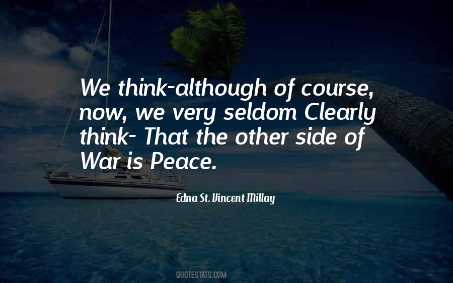 Quotes About War Is Peace #1877261