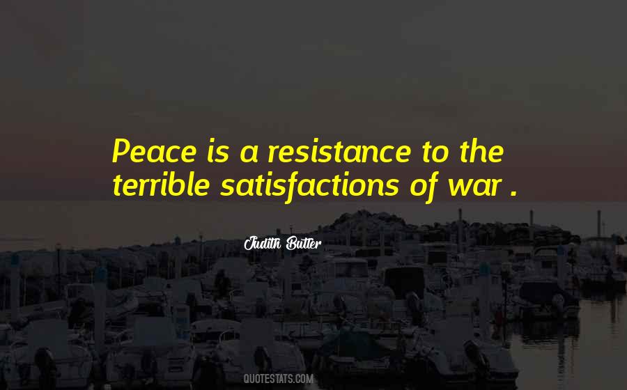 Quotes About War Is Peace #229526