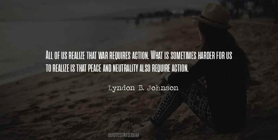 Quotes About War Is Peace #72917