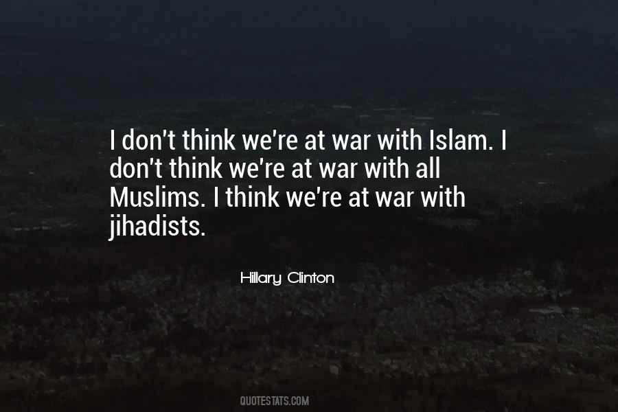 Quotes About War Islam #1484144