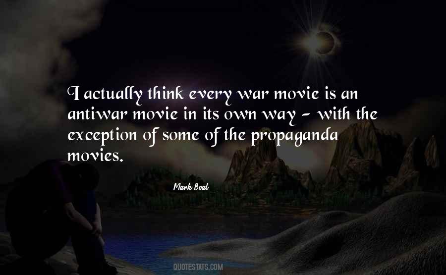 Quotes About War Movies #1422603