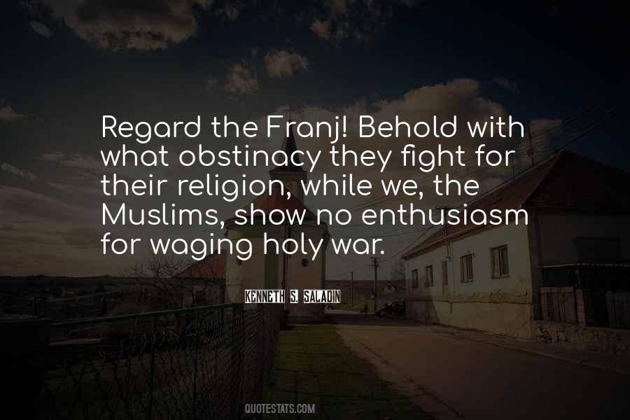 Quotes About War Religion #1116919