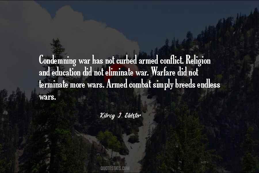 Quotes About War Religion #1162099