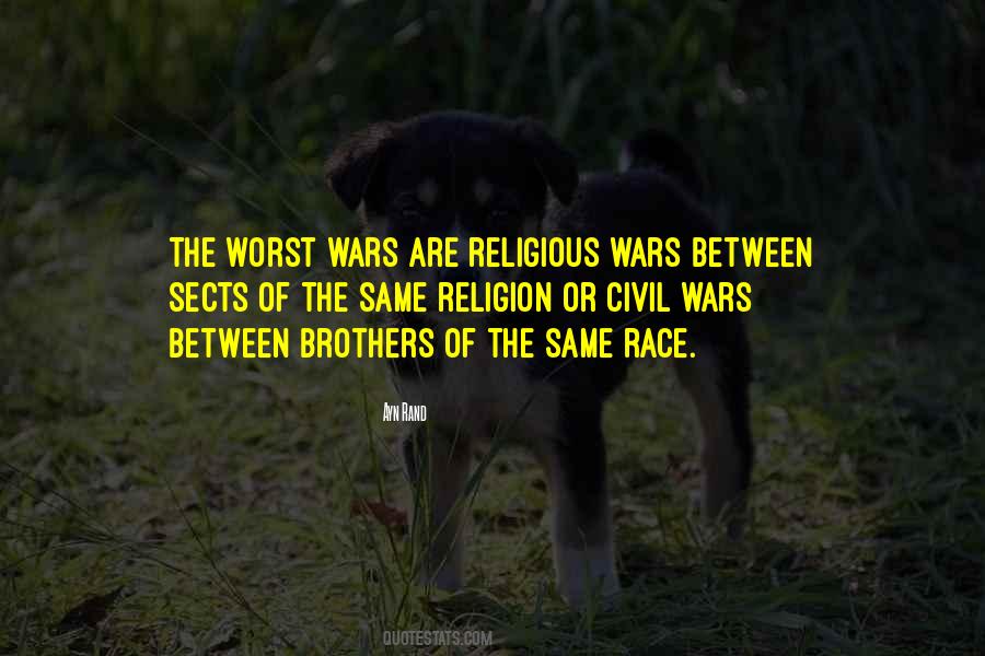 Quotes About War Religion #167440