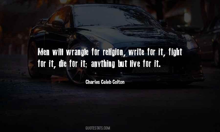 Quotes About War Religion #497767