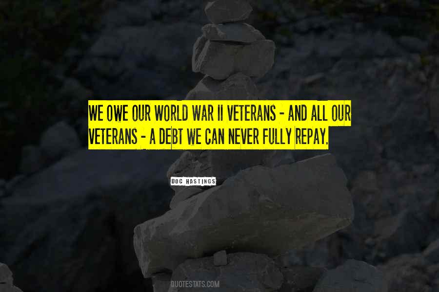 Quotes About War Veterans #1128930