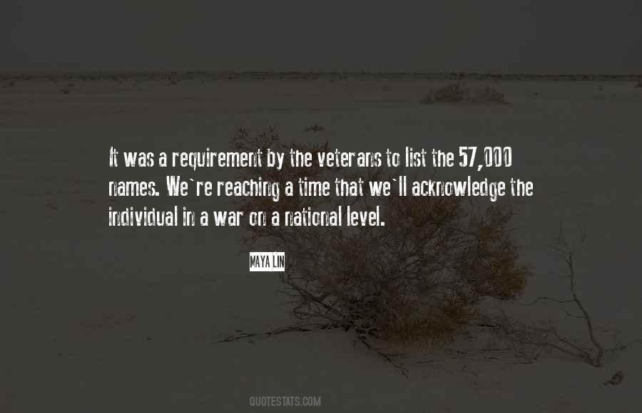Quotes About War Veterans #972781