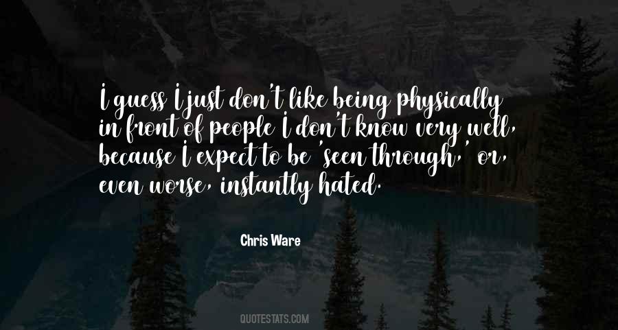 Quotes About Ware #324214