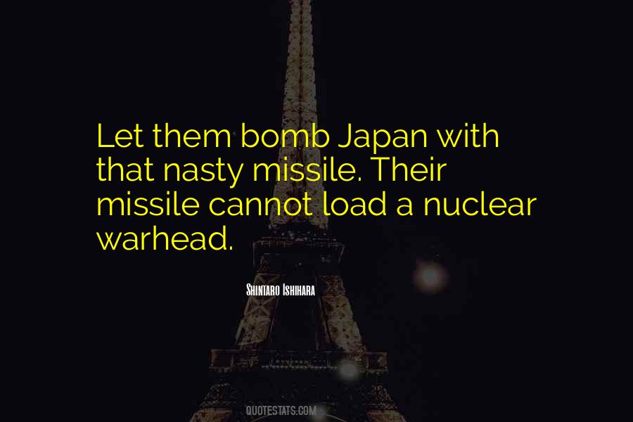 Quotes About Warhead #318349
