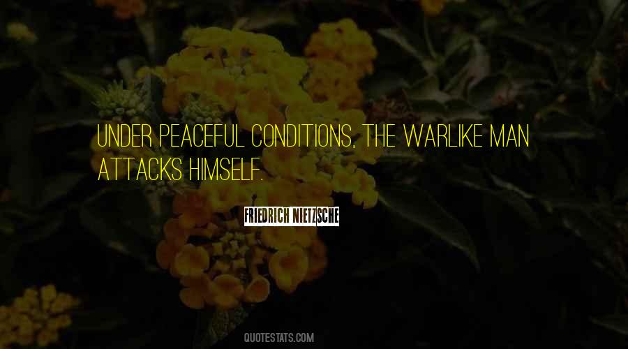 Quotes About Warlike #393198