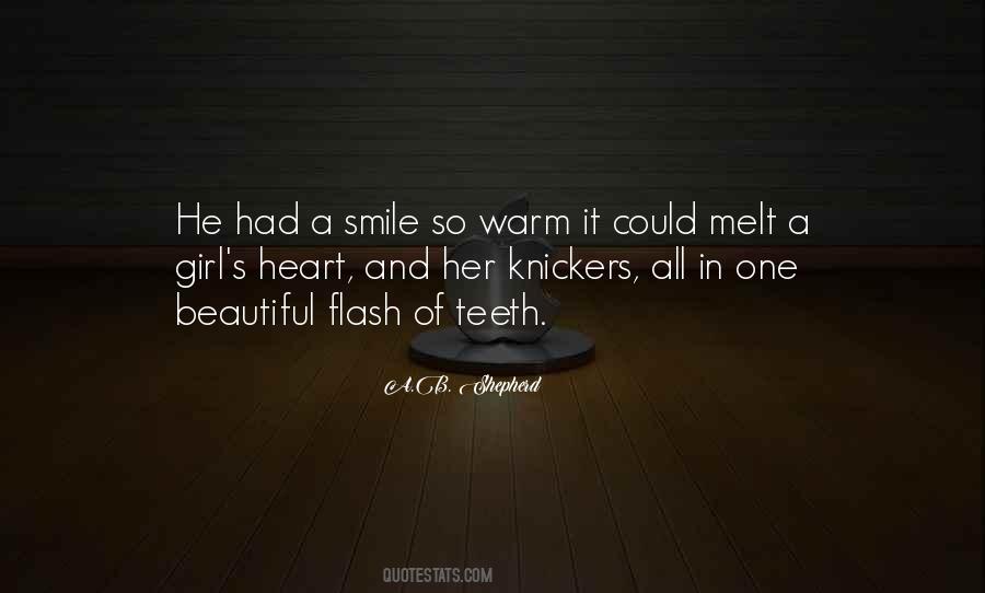 Quotes About Warm Smile #915993