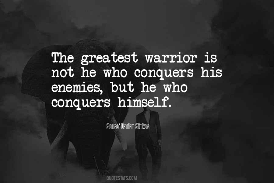 Quotes About Warrior #1170166