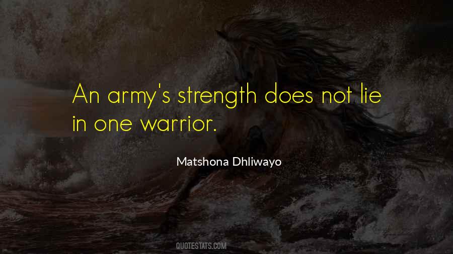 Quotes About Warrior #1222931