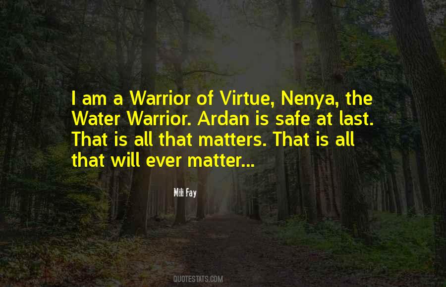 Quotes About Warrior #1273391