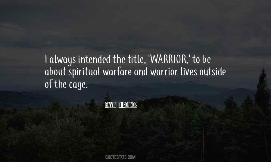 Quotes About Warrior #1372276