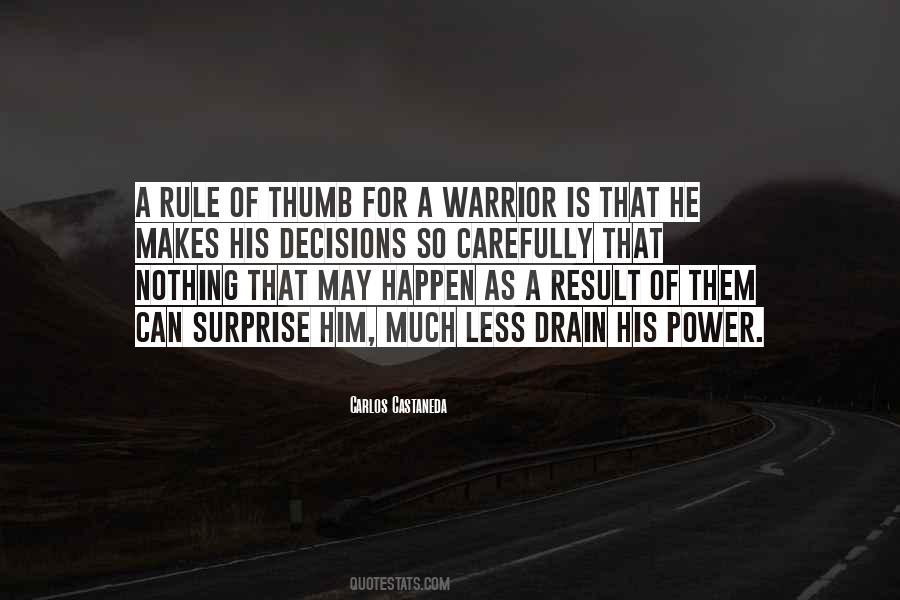 Quotes About Warrior #1379278