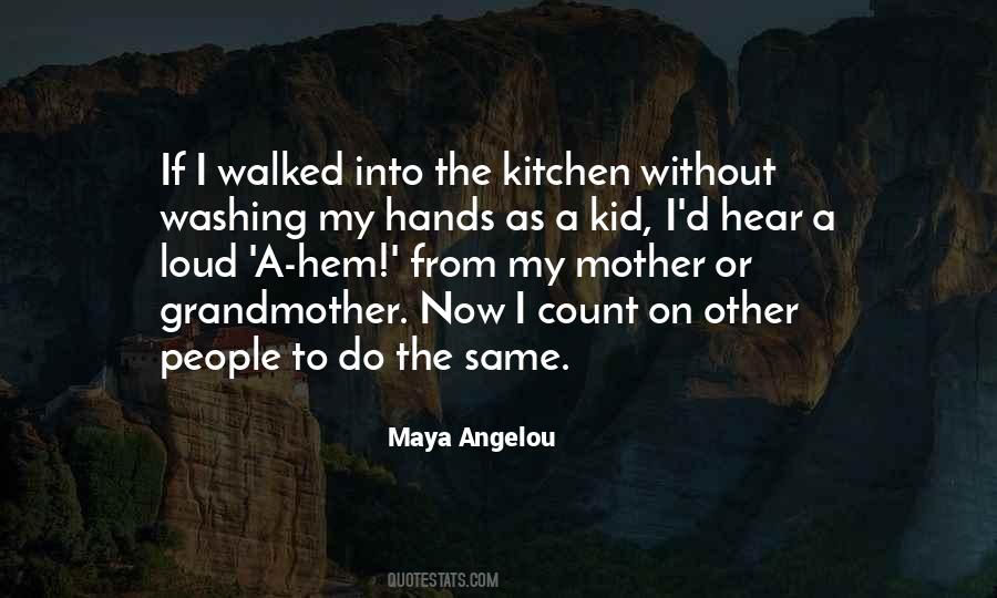 Quotes About Washing Your Hands #1100718