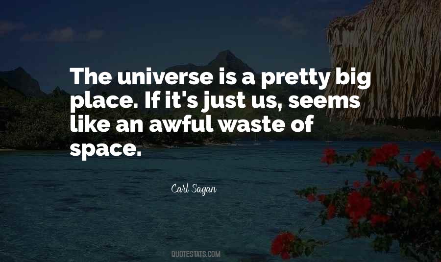 Quotes About Waste Of Space #1265107