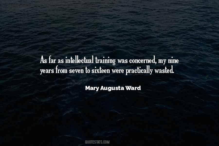 Quotes About Wasted Years #1771392