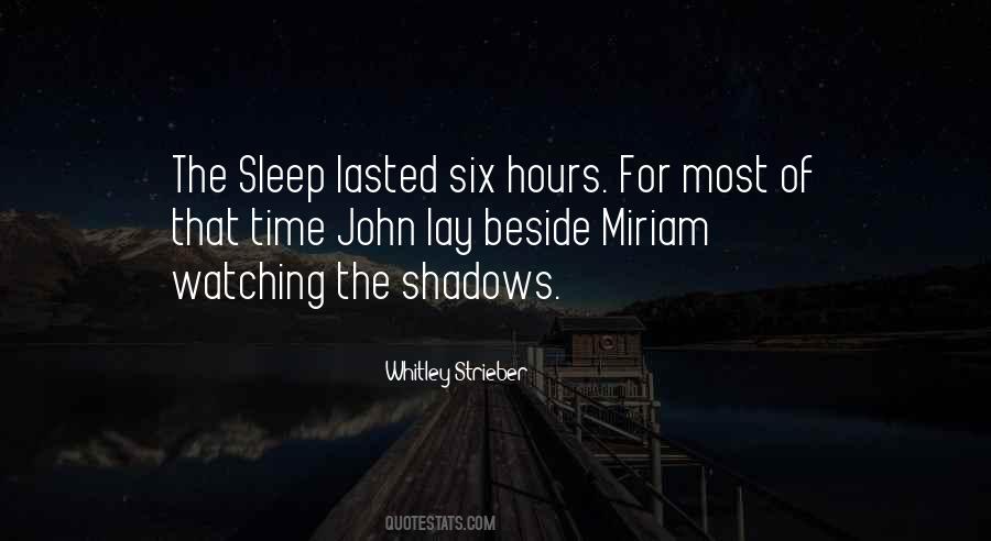 Quotes About Watching Her Sleep #425334