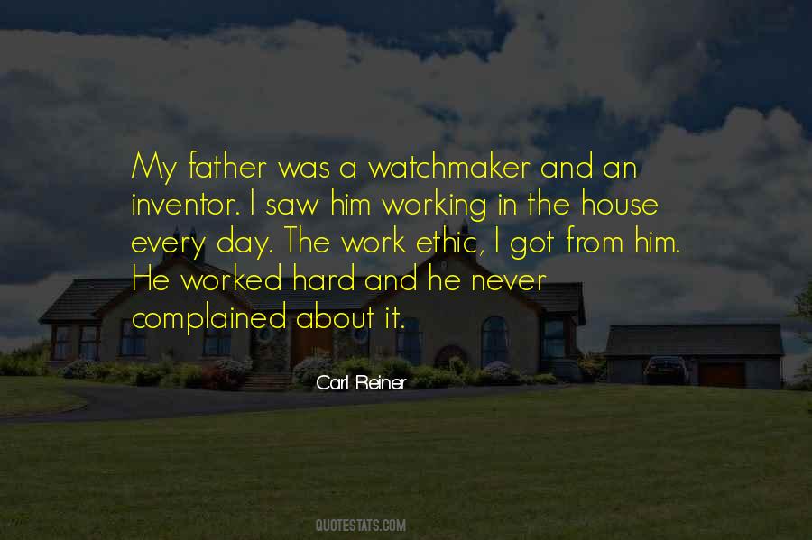 Quotes About Watchmaker #930161