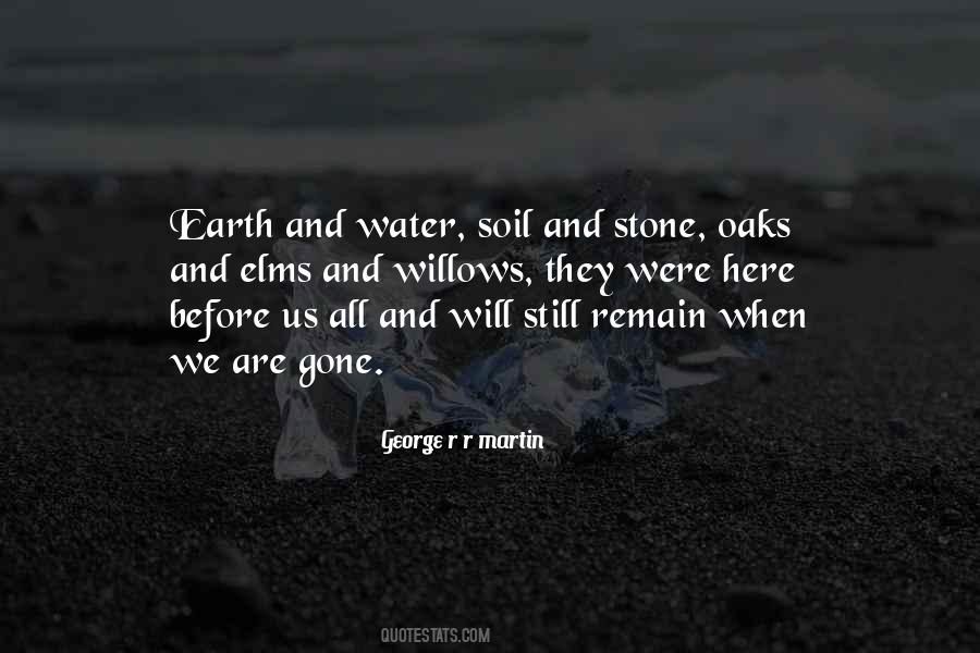 Quotes About Water And Soil #1798774