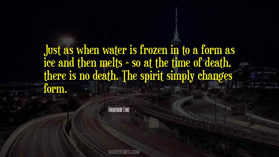 Quotes About Water And Spirit #103320