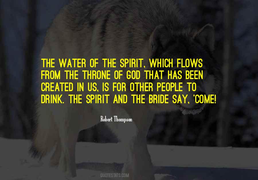 Quotes About Water And Spirit #608962