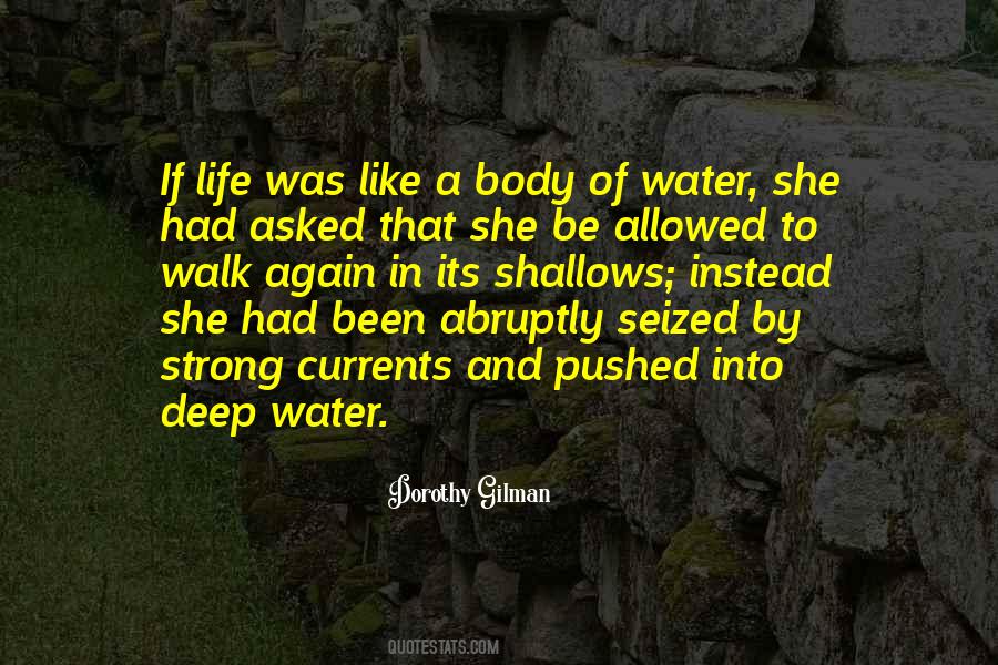 Quotes About Water Currents #19525