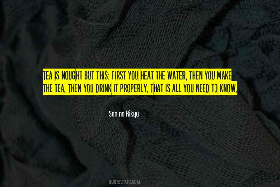 Quotes About Water Drinking #846654