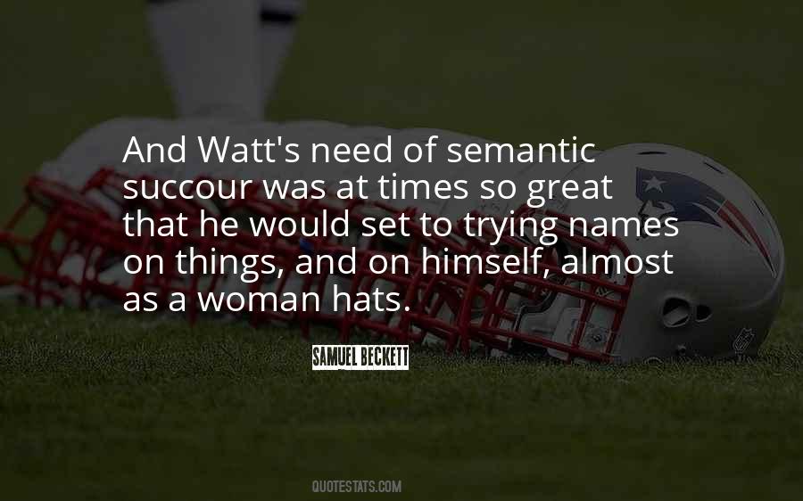 Quotes About Watt #1847681