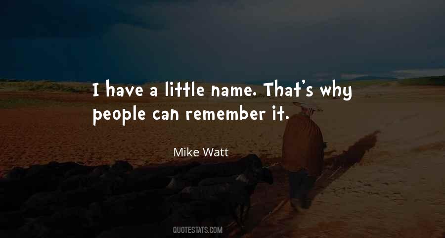 Quotes About Watt #433375